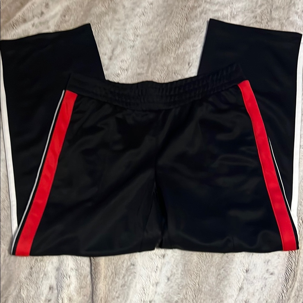 Wild Fable Black Track Pants with Red and White Stripes - Picture 6 of 6
